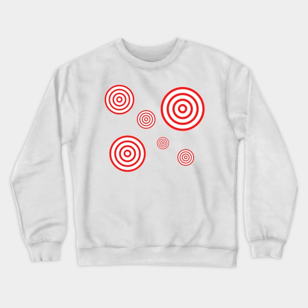 red target archery design Crewneck Sweatshirt by Artistic_st